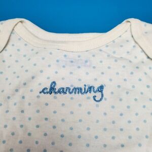 Circo Baby Blue And White "CHARMING" One Piece Size 18-24 Months